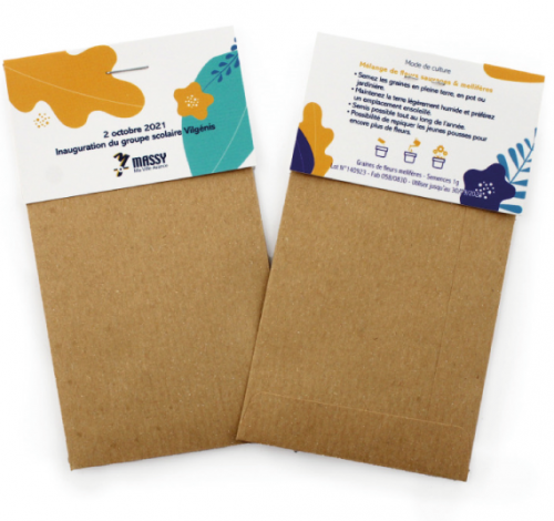 Sachet de graines Kraft